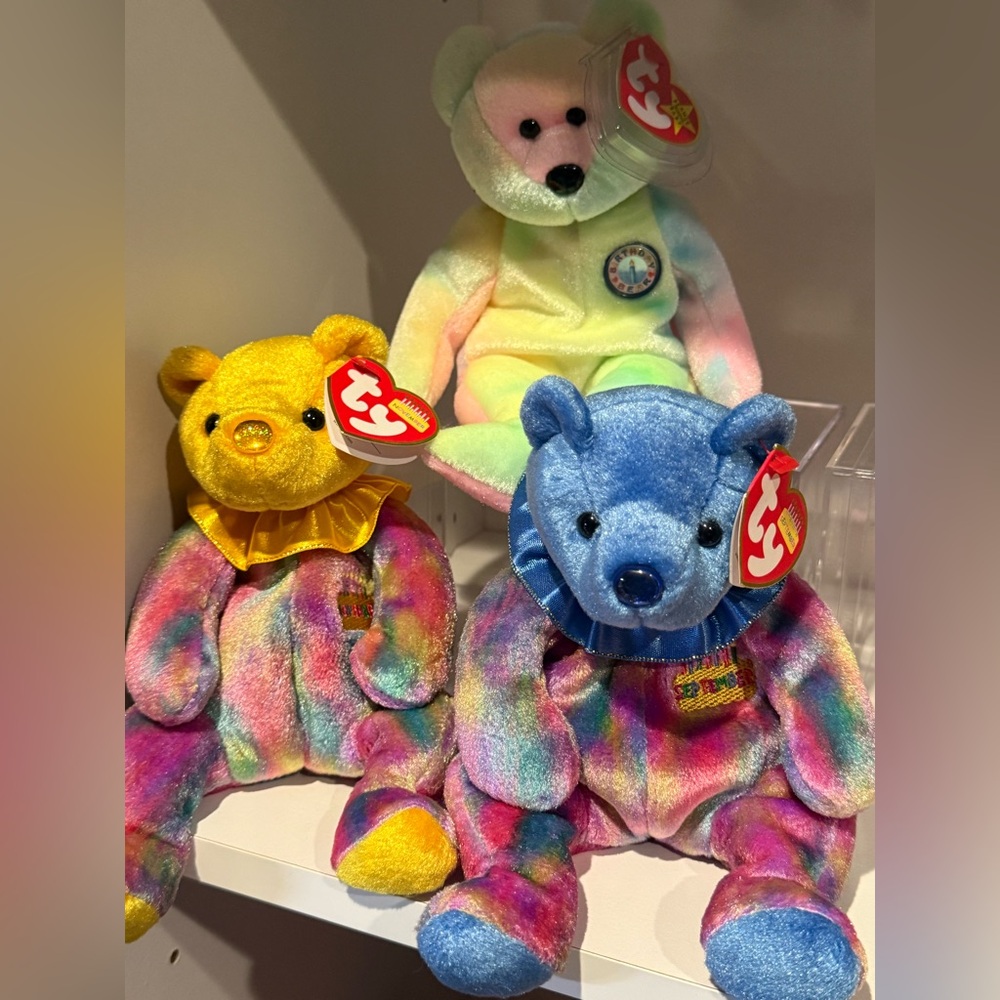 Ty Birthday Beanie Babies